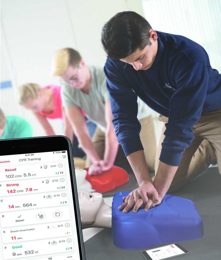 CPR Prompy & Basic Buddy Manikins at a CPR training class