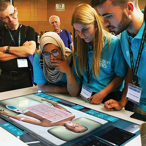 Body Interact simulator at EMS World