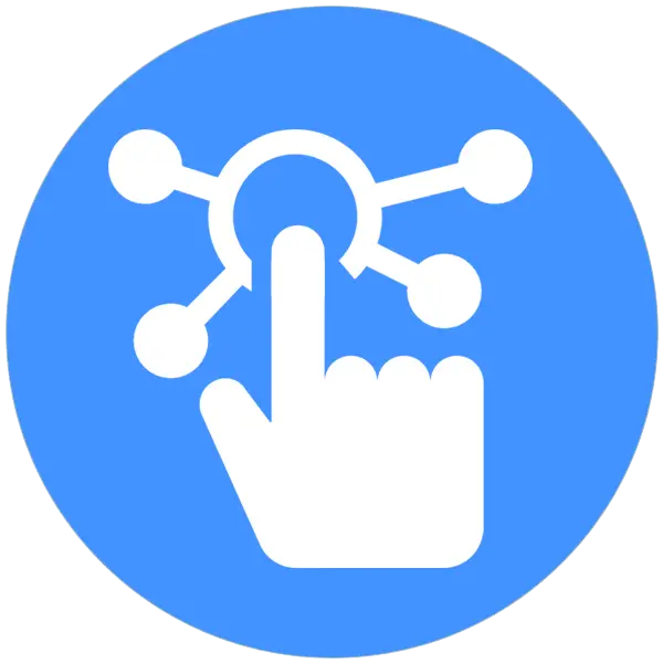 Interactive touch symbol