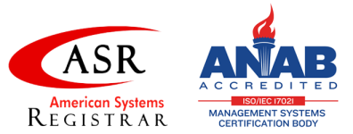 American Systems Registrar and ANAB Accredited Logo